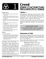 Confirmation: Apostles' Creed (Student)