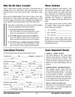 Confirmation: Apostles' Creed (Student)