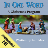 In One Word (A Christmas Program) N-2208
